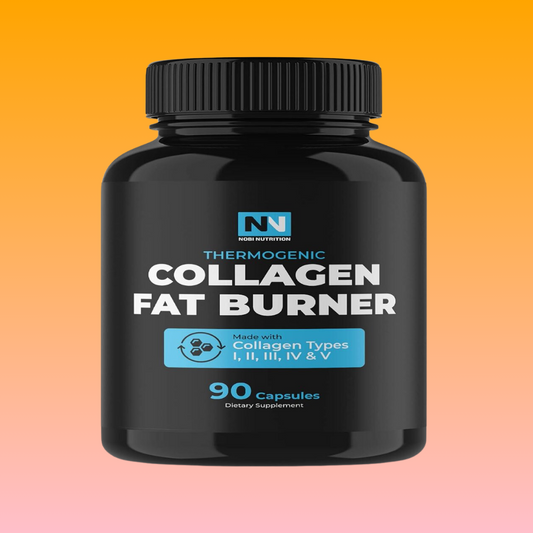 Collagen Thermogenic Appetite Suppressant | Fat Burn Capsules for Weight Loss Support | 90 Ct